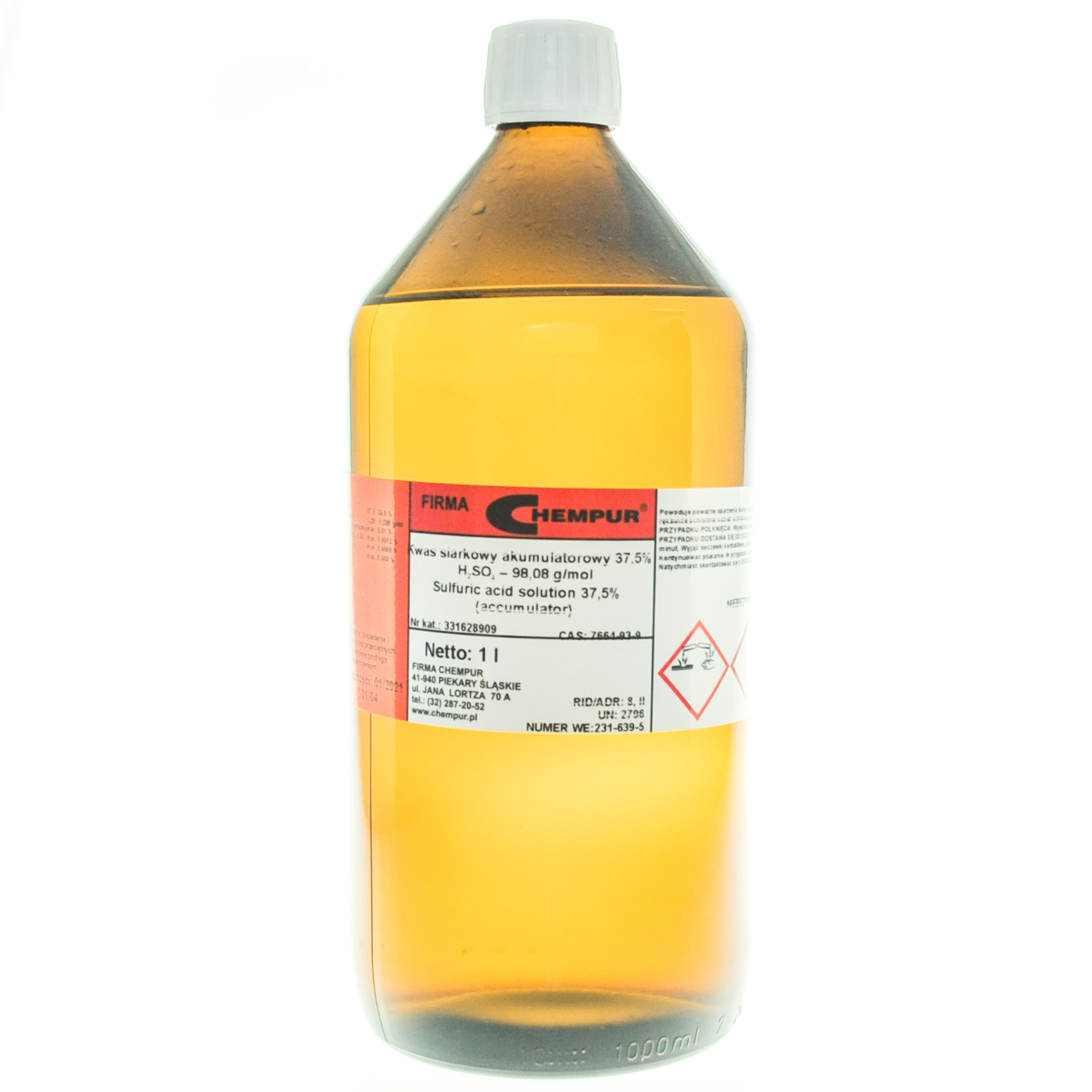 Sulfuric acid solution 37,5% (accumulator)