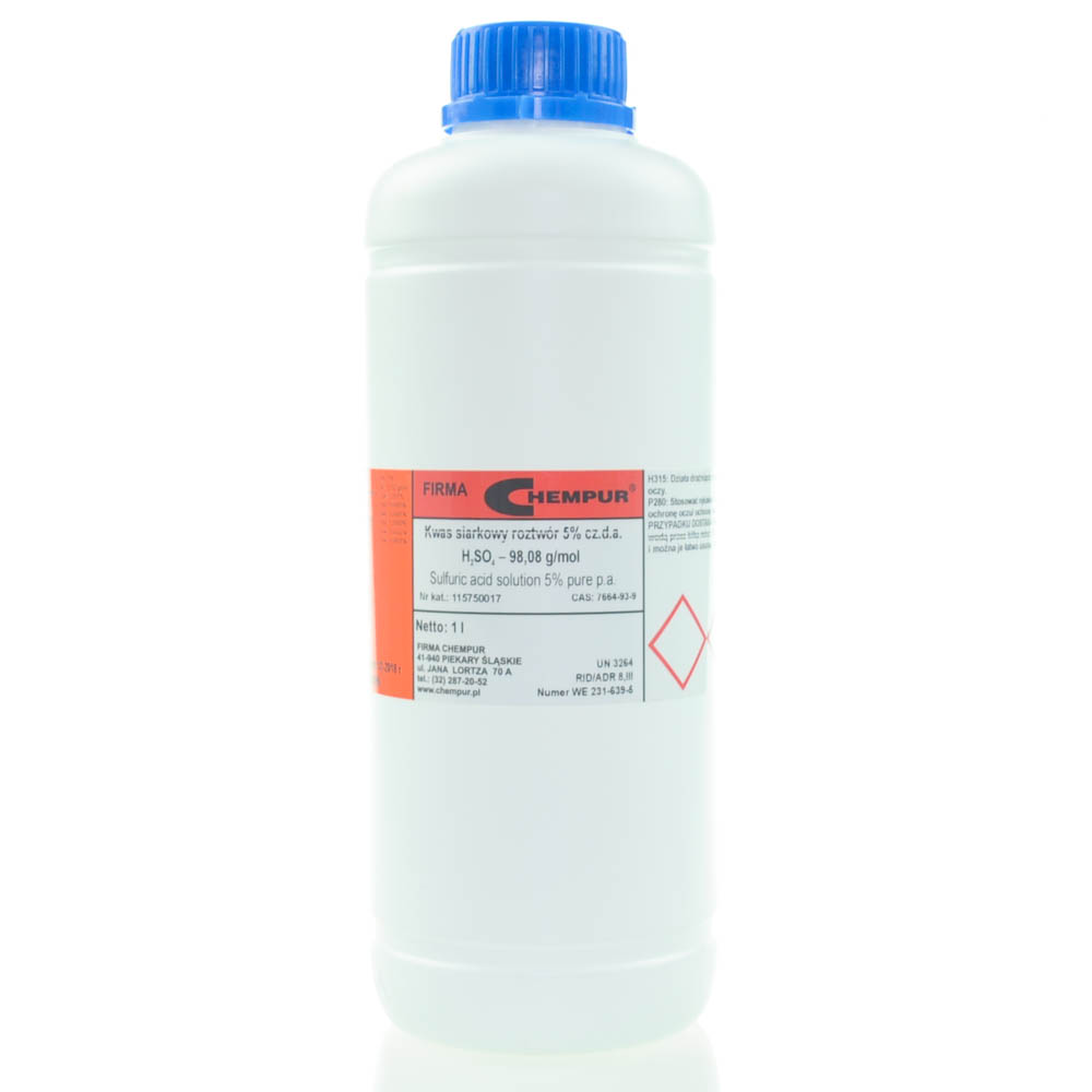 Sulfuric acid solution 5% pure p.a.