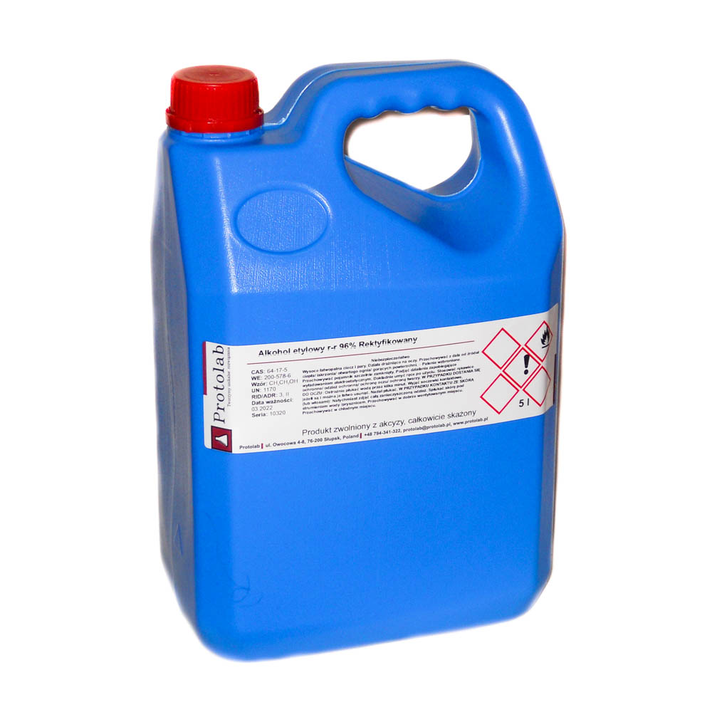 Ethyl alcohol 96% denatured