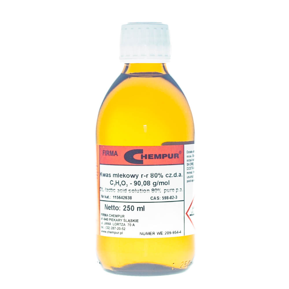 DL-lactic acid solution 80% pure p.a.