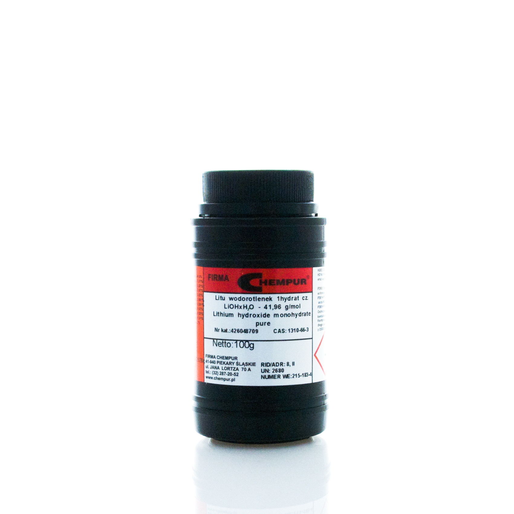 Lithium hydroxide monohydrate pure