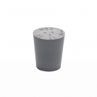 Rubber stopper grey